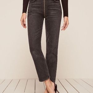 NWT REFORMATION zipper jean size 25